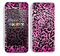 Hot Pink Dyed Animal Print Skin For The iPhone 5c