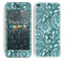 Subtle Green Colored Paisley Pattern V1 Skin For The iPhone 5c