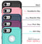 WaterColor Vivid Tree - iPhone 7 or 7 Plus Commuter Case Skin Kit
