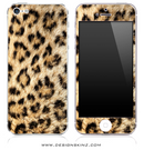 Real Leopard Print iPhone Skin