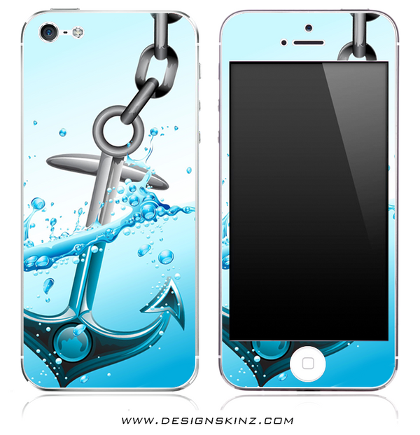 Anchor Splash iPhone Skin