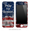 Pray For Boston iPhone Skin