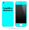 Hakuna Matata 2 Turquoise iPhone Skin