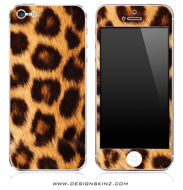 Spotted Leopard Print iPhone Skin