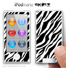 Zebra Print iPod Nano Skin