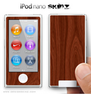 Mahogany Wood iPod Nano Skin