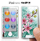 Watercolor Flower iPod Nano Skin