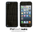 Black Denim iPod Touch 4th or 5th Generation Skin