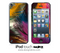 Colorful Feather Ends iPod Touch 4th or 5th Generation Skin