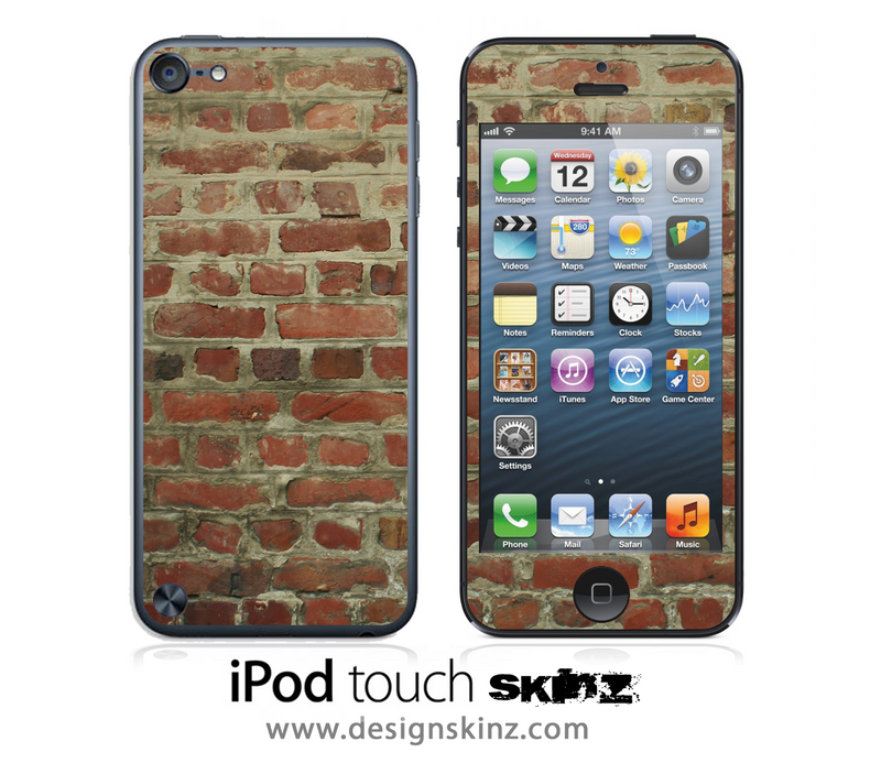 Brick Wall iPod Touch 4th or 5th Generation Skin