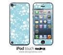 Hawaiian Floral iPod Touch 4th or 5th Generation Skin