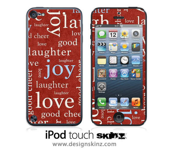 Healthy Words Wallpaper iPod Touch 4th or 5th Generation Skin