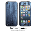 Blue Washed Wood iPod Touch 4th or 5th Generation Skin