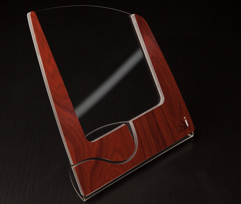 Mahogany Wood iStand for the iPad Mini