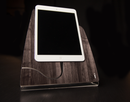 Dark Washed Wood iStand for the iPad Mini