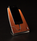 Straight Wood iStand for the iPhone 4/4s or 5