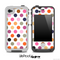 Small Polka V5 Fun Color Pattern Skin for the iPhone 5 or 4/4s LifeProof Case