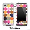 Polka V5 Fun Color Pattern Skin for the iPhone 5 or 4/4s LifeProof Case