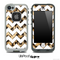 Real Cheetah Print with White Chevron Pattern Skin for the iPhone 5 or 4/4s LifeProof Case