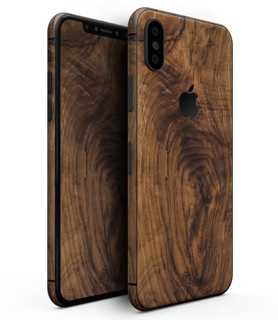 Raw Wood Planks v11 - iPhone XS MAX, XS/X, 8/8+, 7/7+, 5/5S/SE Skin-Kit (All iPhones Available)