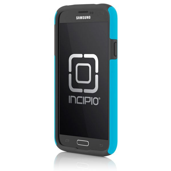 The Cyan/Gray DualPro® Hard-Shell Case with Impact Absorbing Core for Samsung Galaxy S5