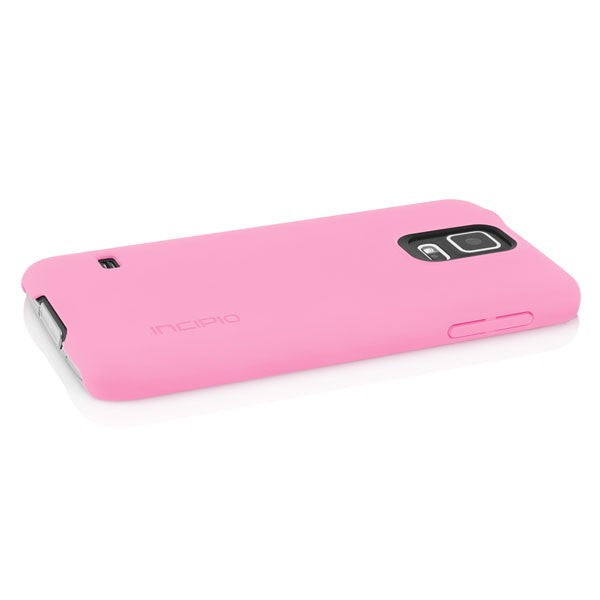 The Light Pink feather® Ultra-Thin Snap-On Case for Samsung Galaxy S5