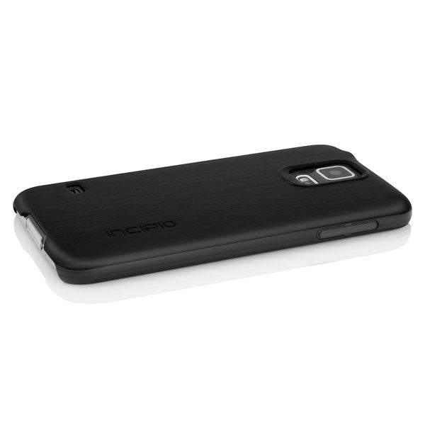 The Black feather® SHINE Ultra-Thin Case with Aluminum Finish for Samsung Galaxy S5