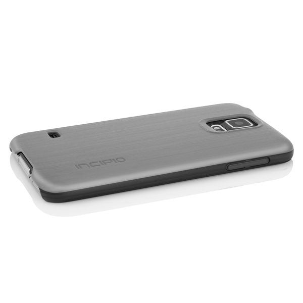 The Silver feather® SHINE Ultra-Thin Case with Aluminum Finish for Samsung Galaxy S5
