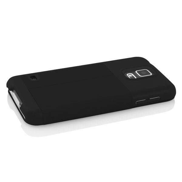 The Black PlexFolio™ Ultra-Thin Case with Folio Cover for Samsung Galaxy S5