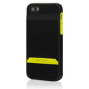 The Black / Lime Incipio STASHBACK™ Dockable Credit Card Case for iPhone 5-5s