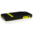 The Black / Lime Incipio STASHBACK™ Dockable Credit Card Case for iPhone 5-5s