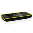 The Black / Lime Incipio STASHBACK™ Dockable Credit Card Case for iPhone 5-5s