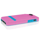 The Pink / Blue Incipio STASHBACK™ Dockable Credit Card Case for iPhone 5-5s