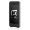 The White / Gray Incipio STASHBACK™ Dockable Credit Card Case for iPhone 5-5s