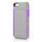 The Gray & Purple STOWAWAY™ Credit Card Case with Integrated Stand for iPhone 5c
