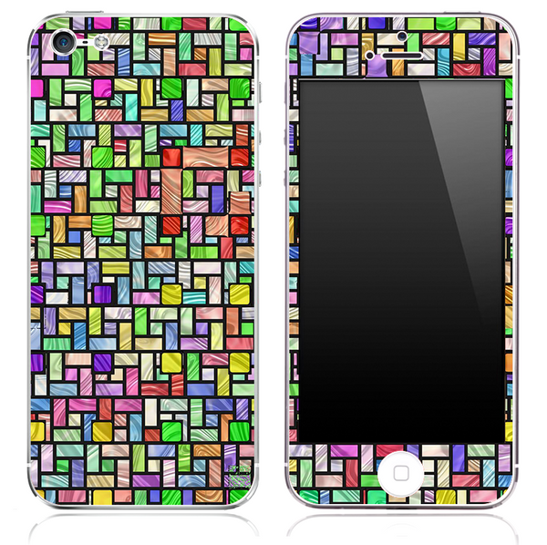 Abstract Tiled Pattern Skin for the iPhone 3, 4/4s or 5