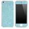 Subtle Blue Laced Pattern Skin for the iPhone 3, 4/4s or 5