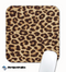 Real Leopard Print Skinned Mousepad