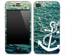 Rough Water Anchor iPhone Skin