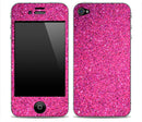 Pink Glitter iPhone Skin
