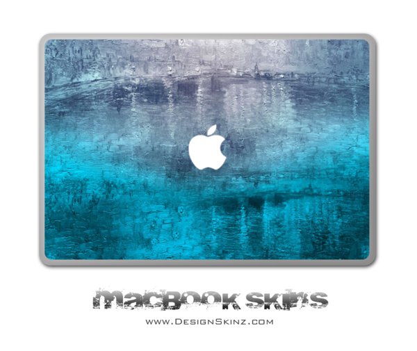 Abstract Oil Painting MacBook Skin