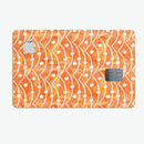 the Fire Watercolored Polka Dots on a String - Premium Protective Decal Skin-Kit for the Apple Credit Card