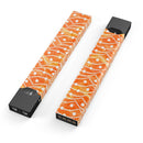 the Fire Watercolored Polka Dots on a String - Premium Decal Protective Skin-Wrap Sticker compatible with the Juul Labs vaping device