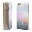 unfocused Multicolor Glowing Orbs of Light iPhone 6/6s or 6/6s Plus 2-Piece Hybrid INK-Fuzed Case