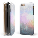 unfocused Multicolor Glowing Orbs of Light iPhone 6/6s or 6/6s Plus 2-Piece Hybrid INK-Fuzed Case