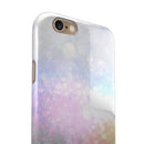 unfocused Multicolor Glowing Orbs of Light iPhone 6/6s or 6/6s Plus 2-Piece Hybrid INK-Fuzed Case