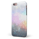 unfocused Multicolor Glowing Orbs of Light iPhone 6/6s or 6/6s Plus 2-Piece Hybrid INK-Fuzed Case