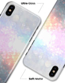 unfocused Multicolor Glowing Orbs of Light - iPhone X Clipit Case