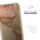 western world over - Protective Skin Wrap & Decal – Compatible with iPhone SE to iPhone 17 Pro Max (All Models)