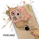 western world over - Protective Skin Wrap & Decal – Compatible with iPhone SE to iPhone 17 Pro Max (All Models)